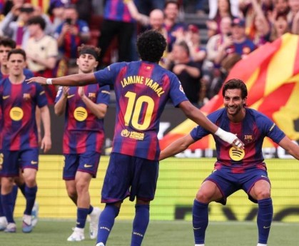 巴萨4-1甩开皇马9分，创127年纪录，冠军恐无悬念，西甲大结局将提前